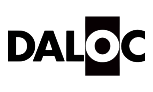 Daloc logo svart