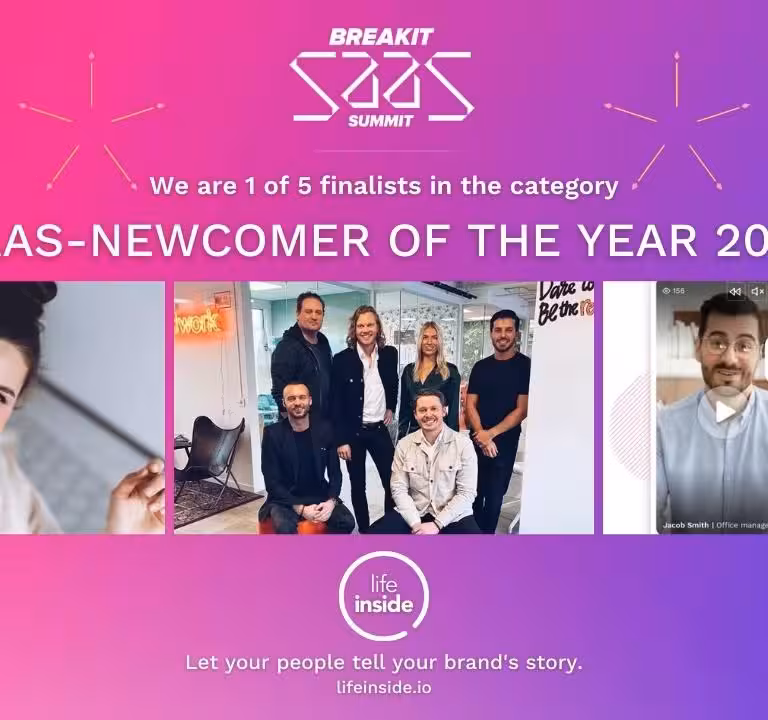 Life Inside FinalistS at Breakit SaaS Awards 2022