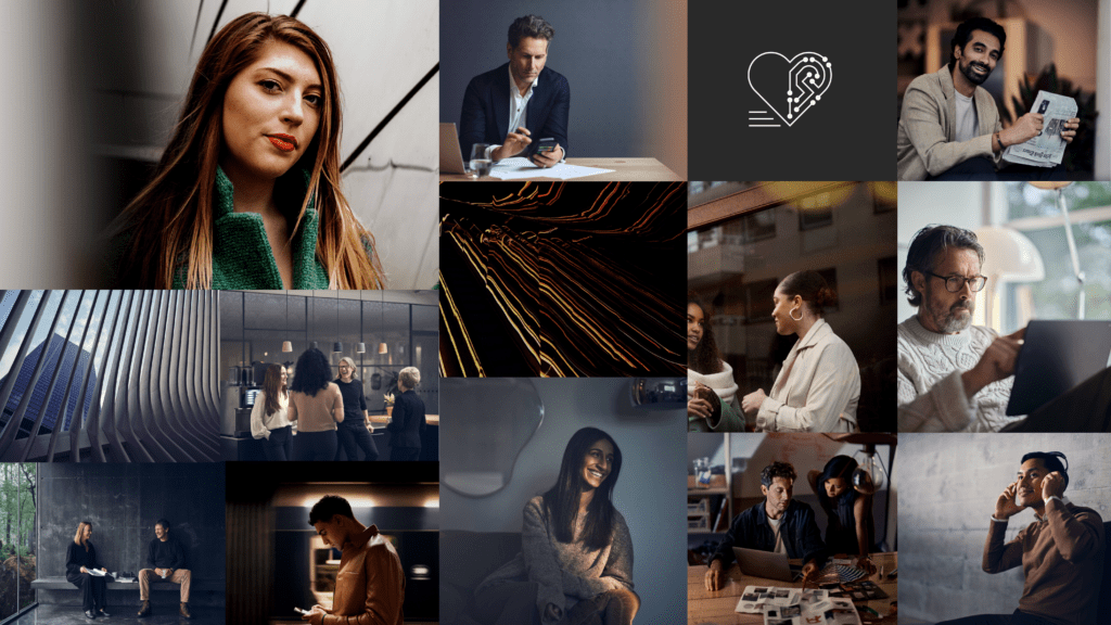 moodboard för SEB business services