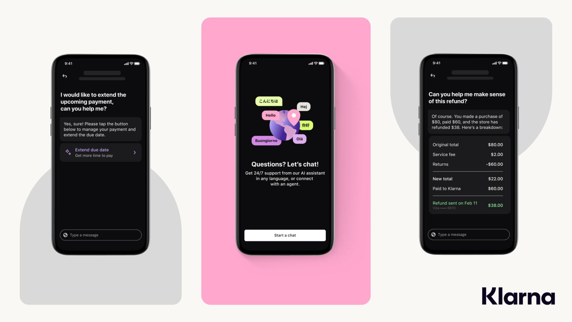 Klarnas AI-assistent