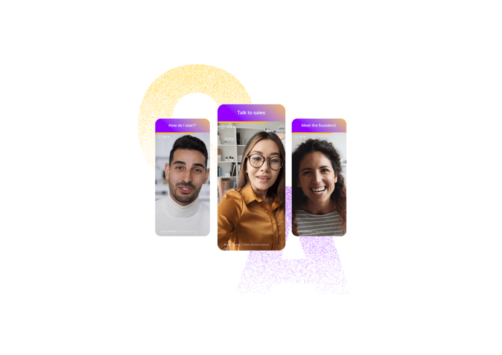 Illustrerad bild av Life Insides videwidget med tre olika exempel.